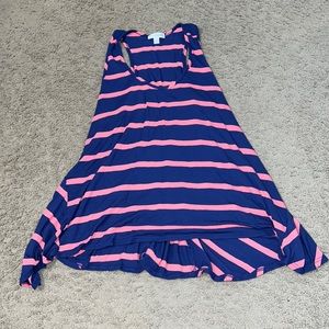 Flowy striped tank top